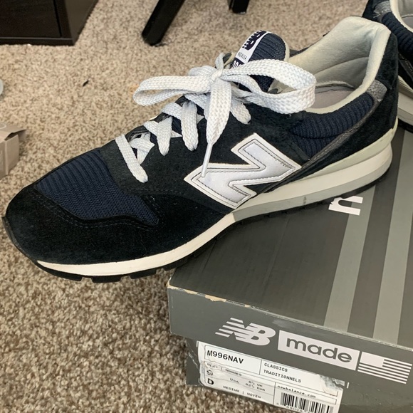 New Balance 996 Kith navy size 9 - Picture 7 of 9